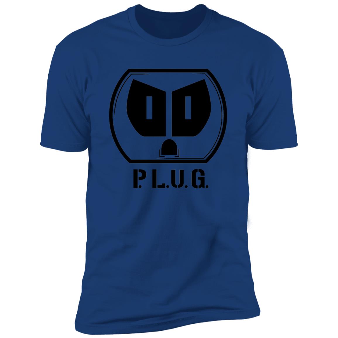 Short Sleeve Plug T-Shirt w/black logo