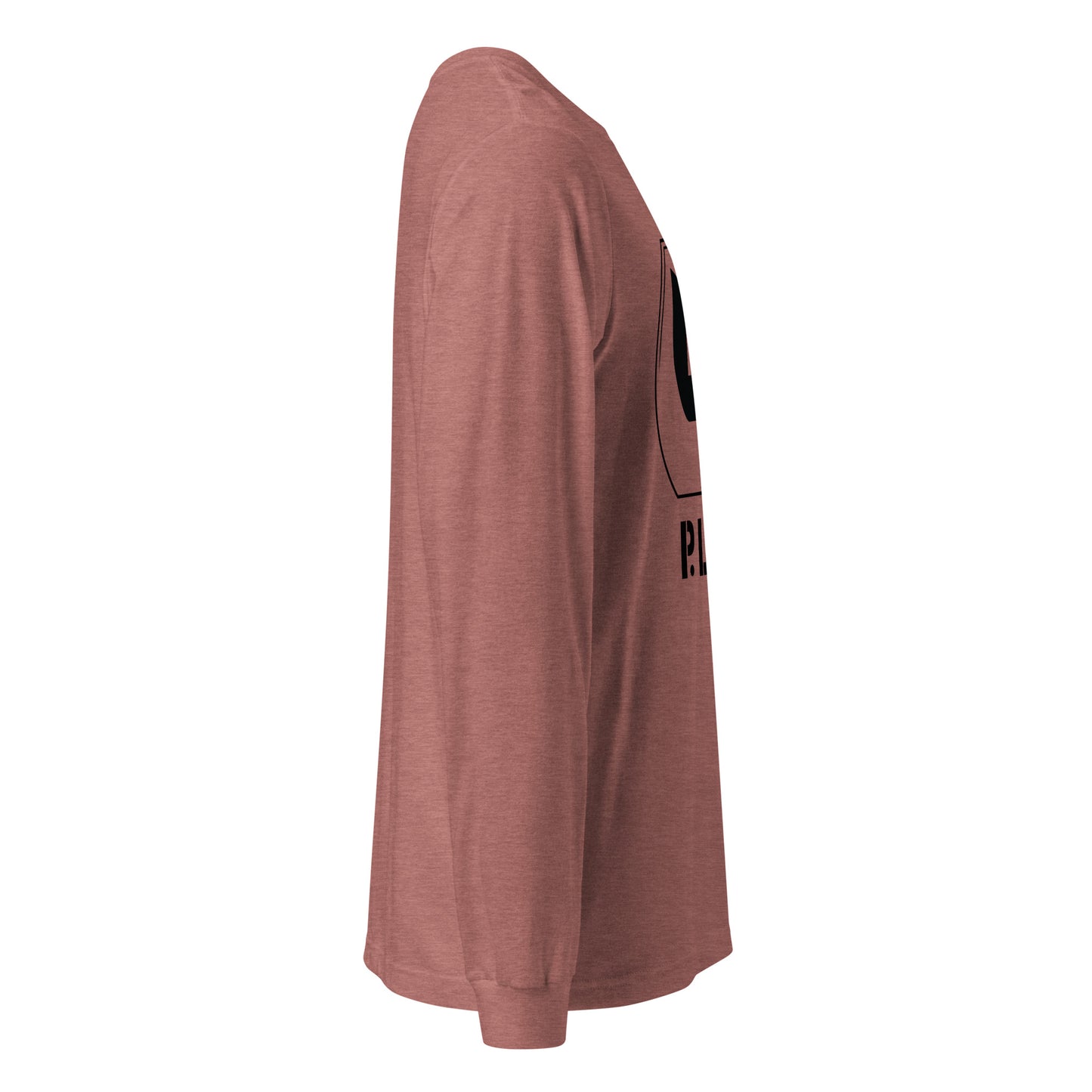 Ladies Long Sleeve Plug Tee w/Black logo