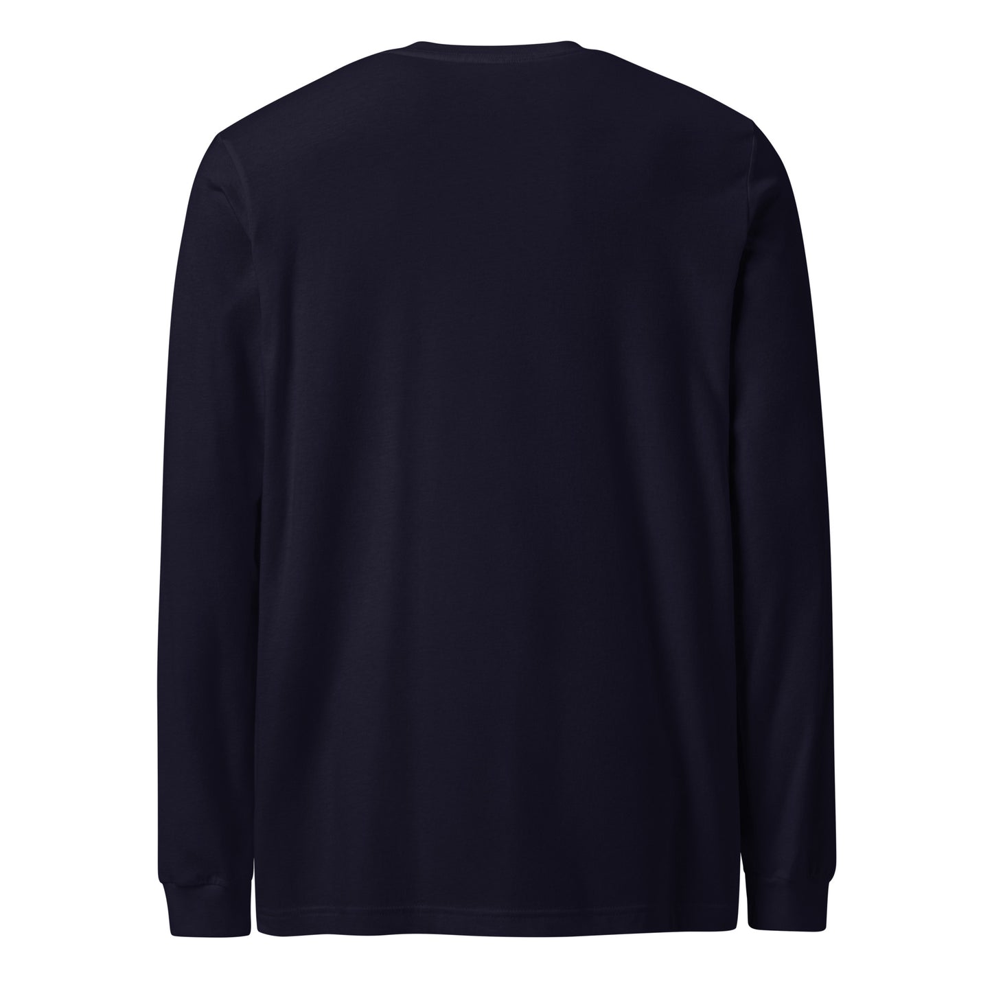 Ladies Long Sleeve Plug Tee w/white logo