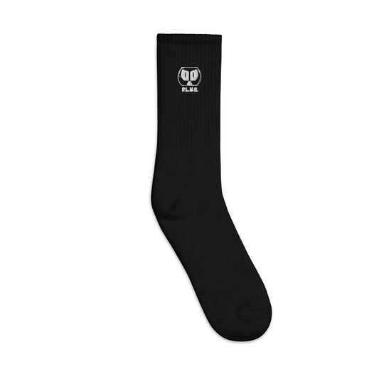 Embroidered Plug socks